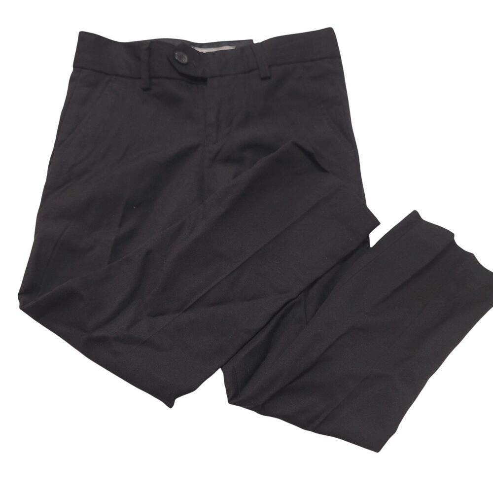 Isaac Mizrahi New York Boys Black Formal Dress Pant Size 5 Slim Fit Style PT2007